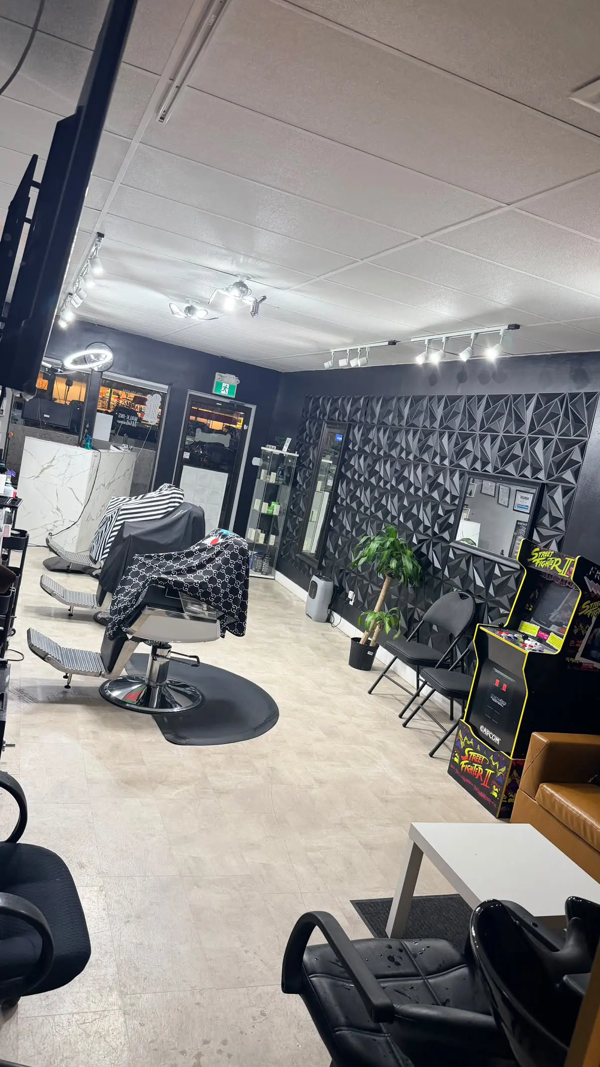 FlexCuts Barbershop interior at 660 Osborne Street